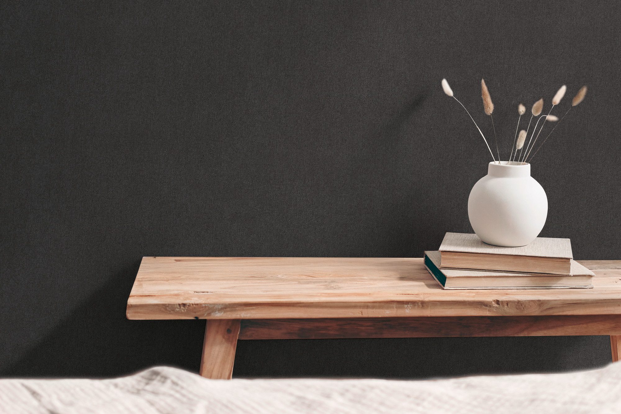 A.S. Création Vliestapete mit textiler Optik verschiedene Farben, strukturiert, matt, (1 St), Fein strukturierte Vliestapete in textiler Anmutung