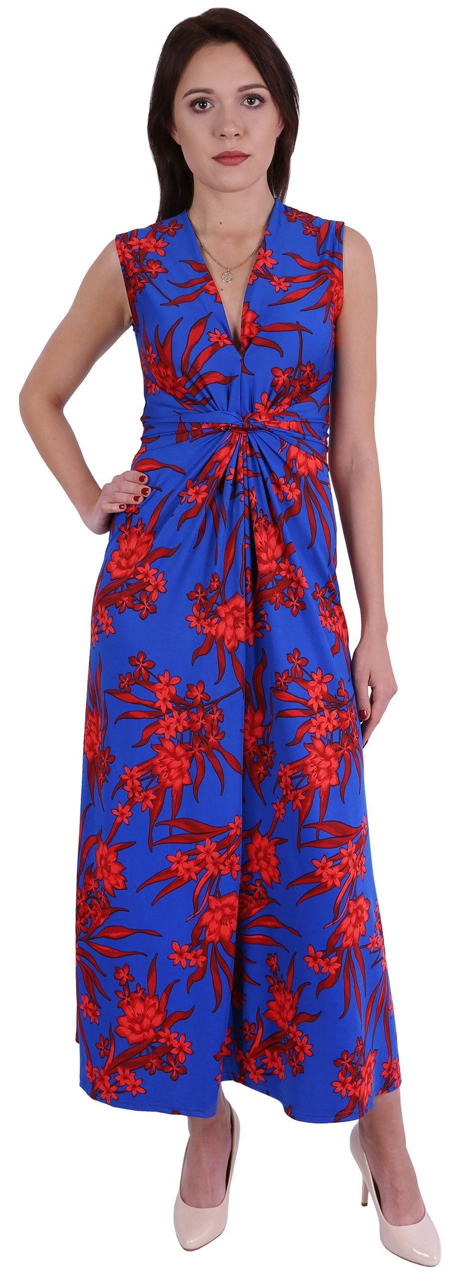 Sarcia.eu Maxikleid John Zack Blaues, geblümtes günstig online kaufen