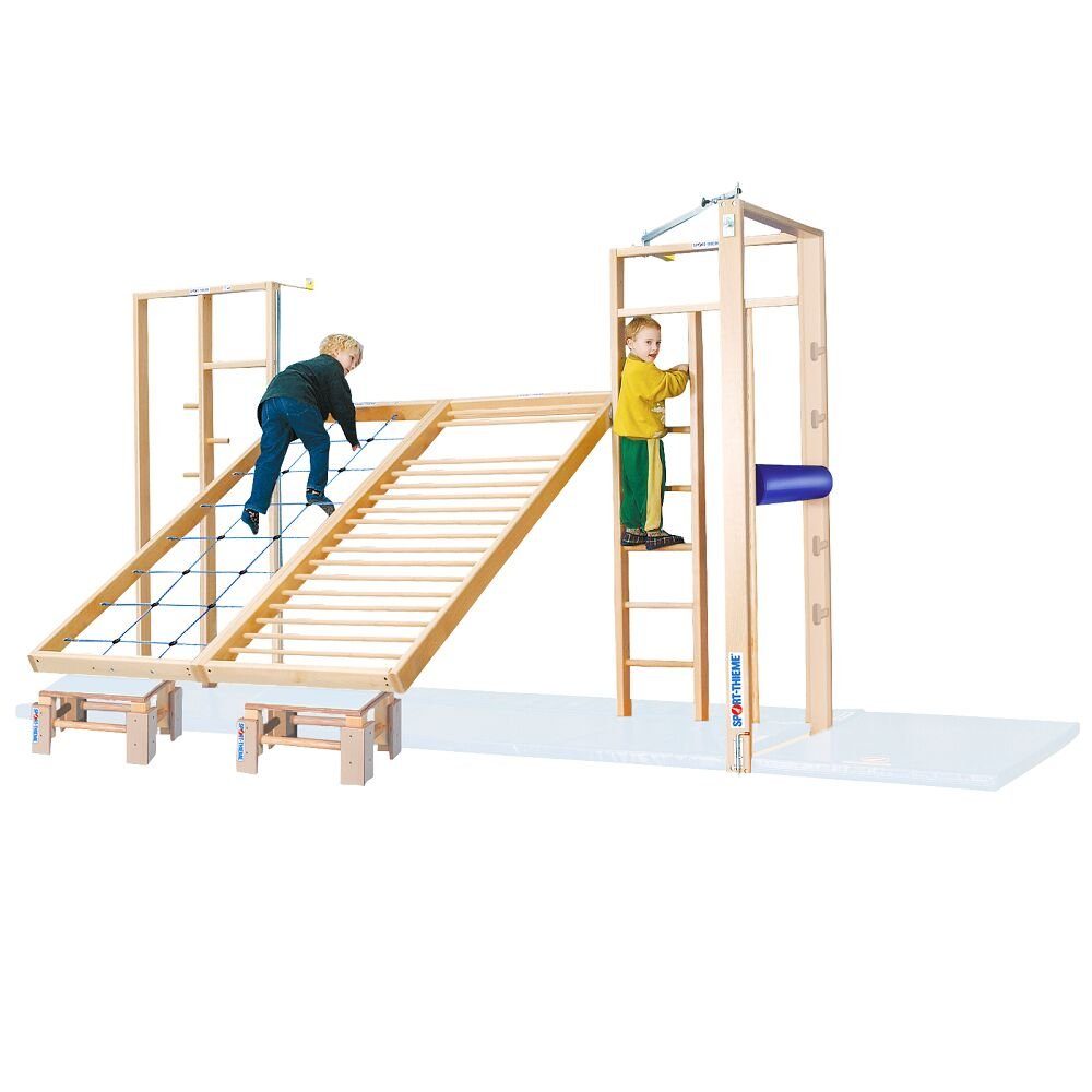 Sprossenwand Turnwand-Kombination TuWa Kletterwand 5