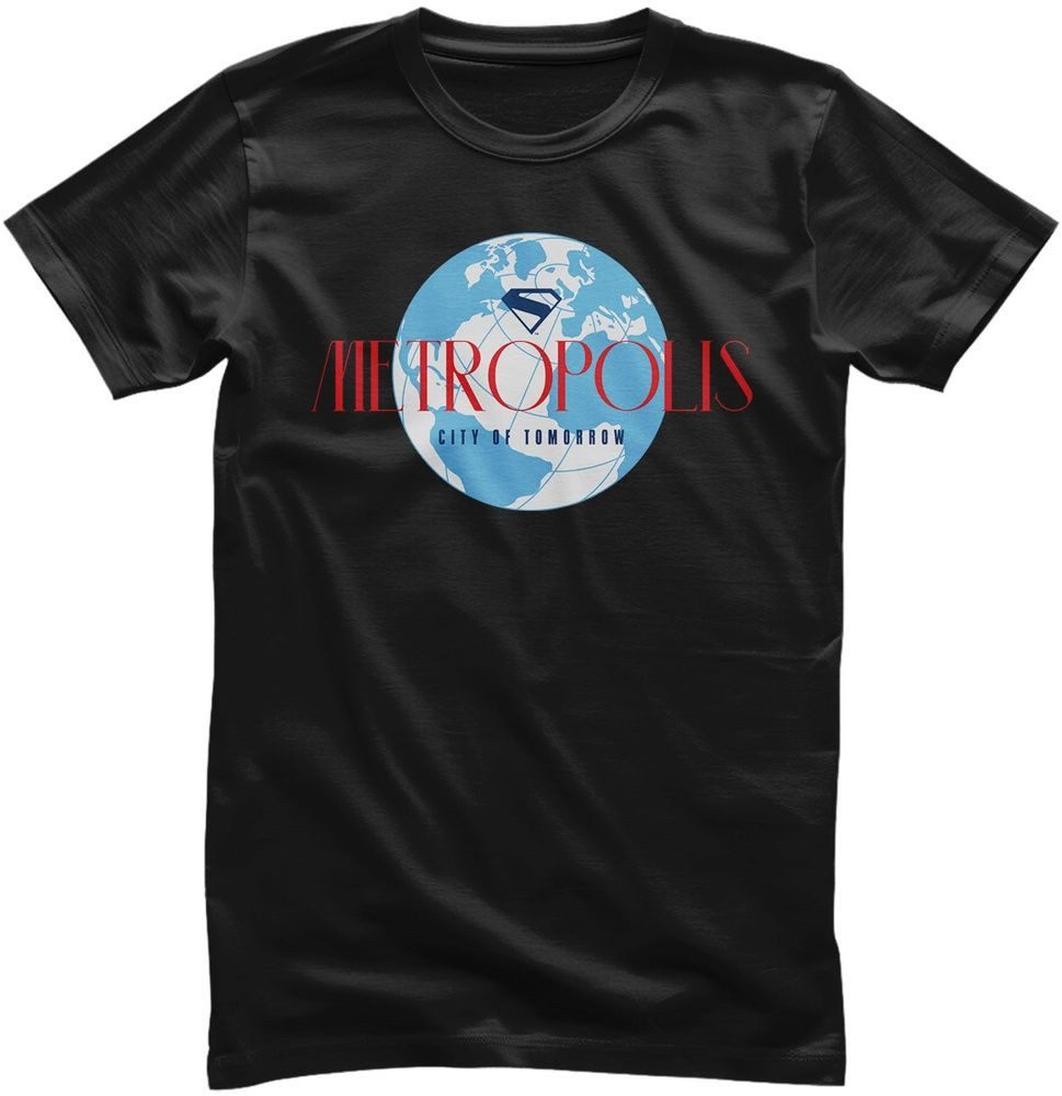 Superman T-Shirt Metropolis City Of Tomorrow T-Shirt