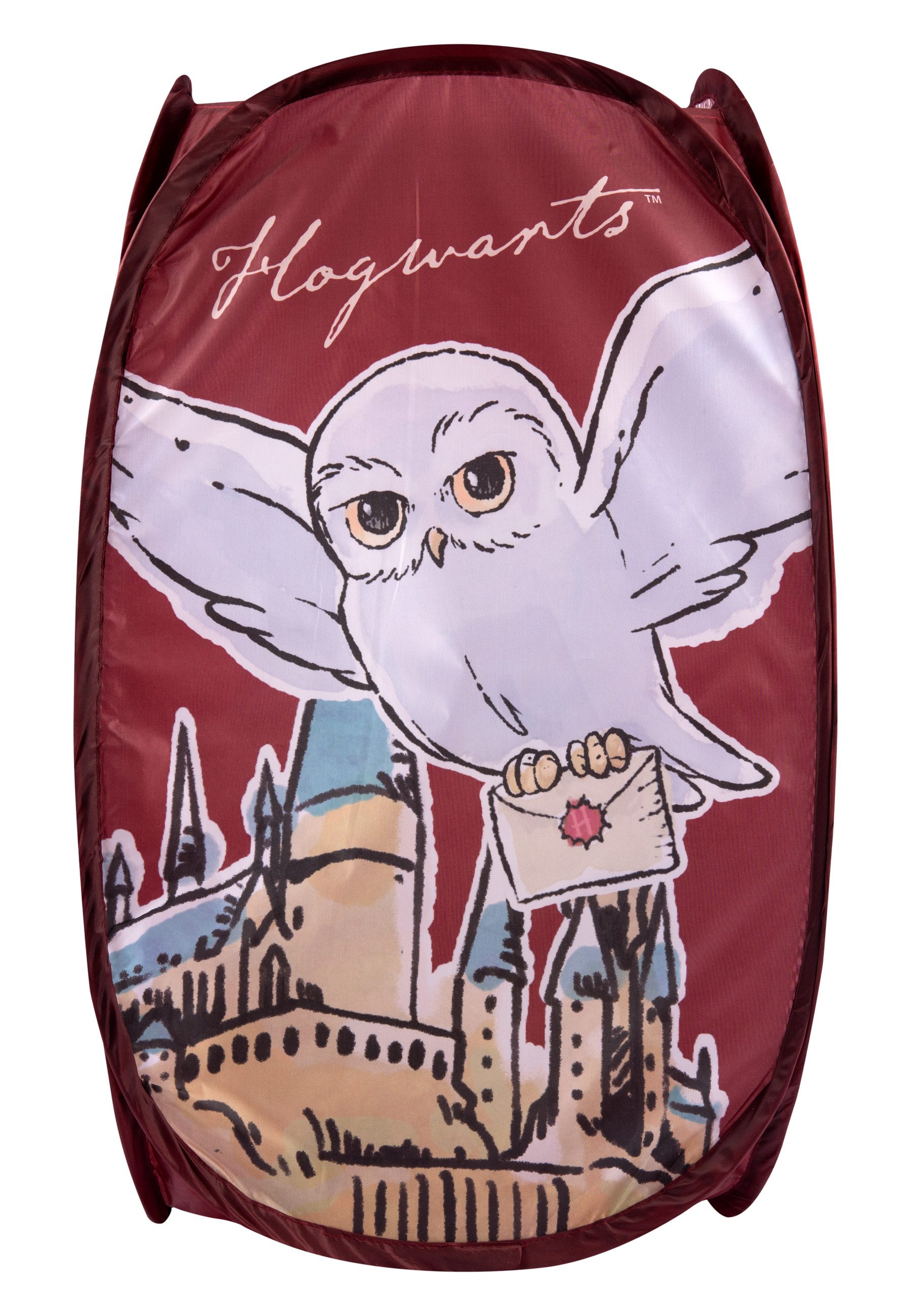 United Labels® Aufbewahrungsbox Harry Potter Aufbewahrungskorb - Hedwig Eule Faltbar 34 x 34 x 59 cm