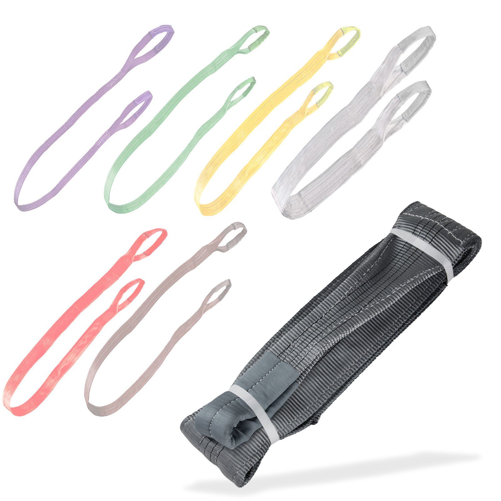 DEMA Hebeband mit Schlaufen 4t -2m Hebeband
