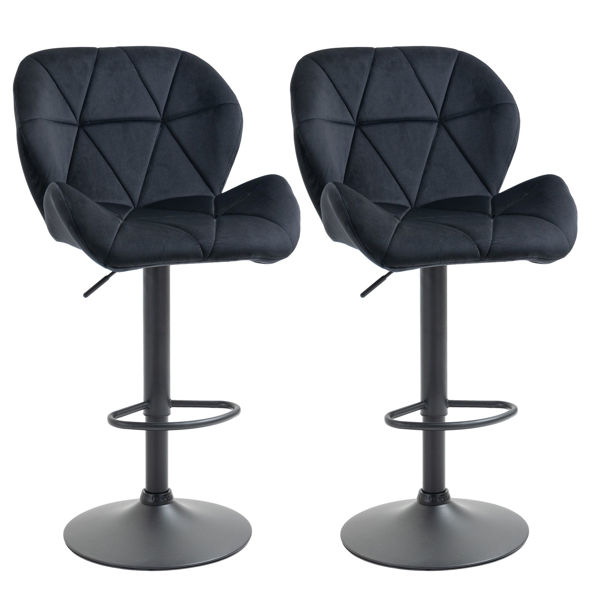 Barhocker Barhocker 2-er Set, Verstellbare Sitzhöhe