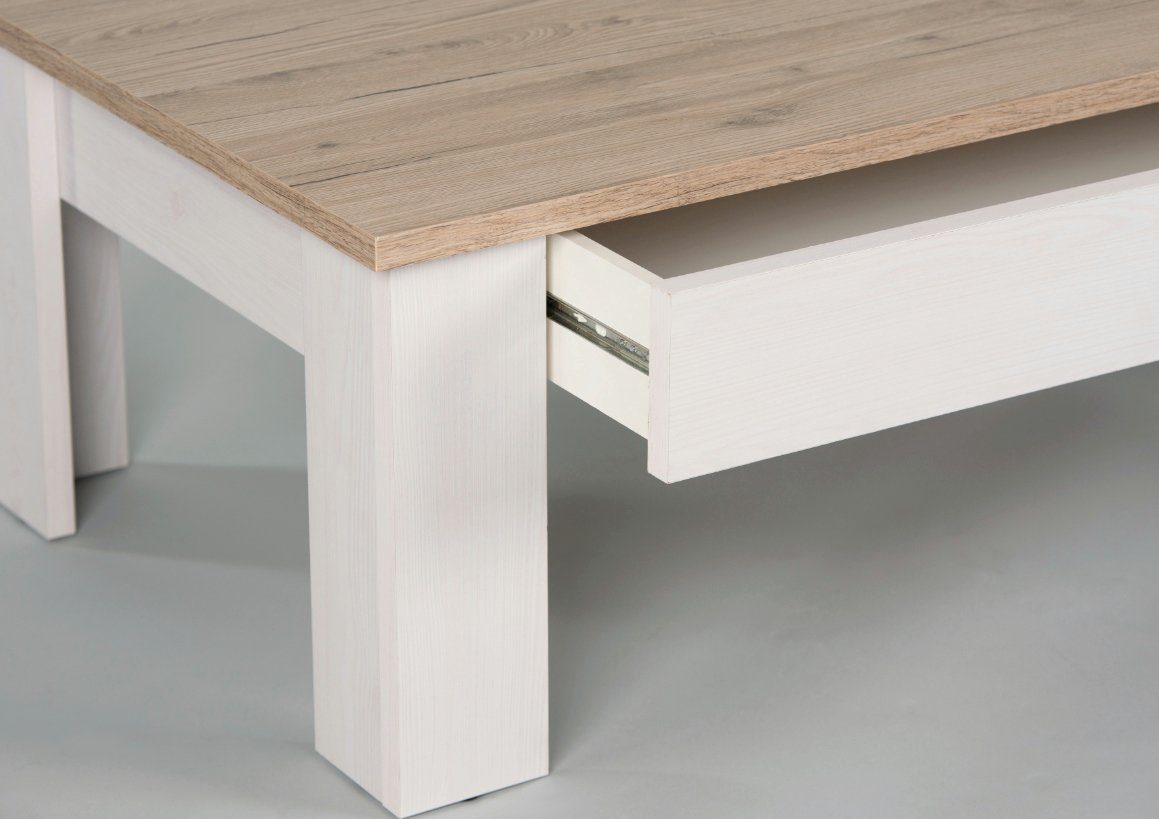 moebel-dich-auf Couchtisch ELEGANCE (in Sibiu-Lärche Nb. im Landhausstil, m günstig online kaufen