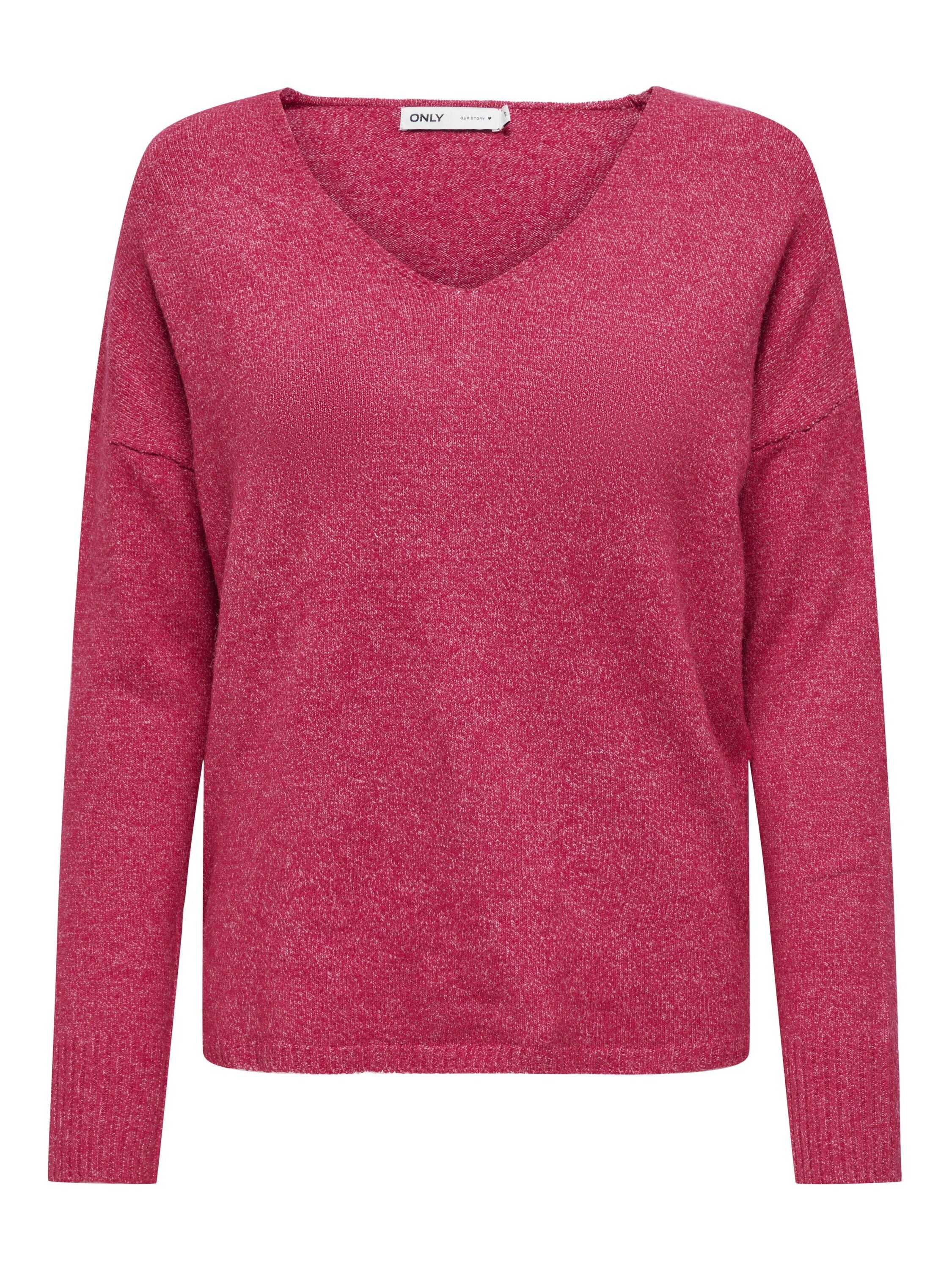 ONLY V-Ausschnitt-Pullover ONLRica (1-tlg) Plain/ohne Details