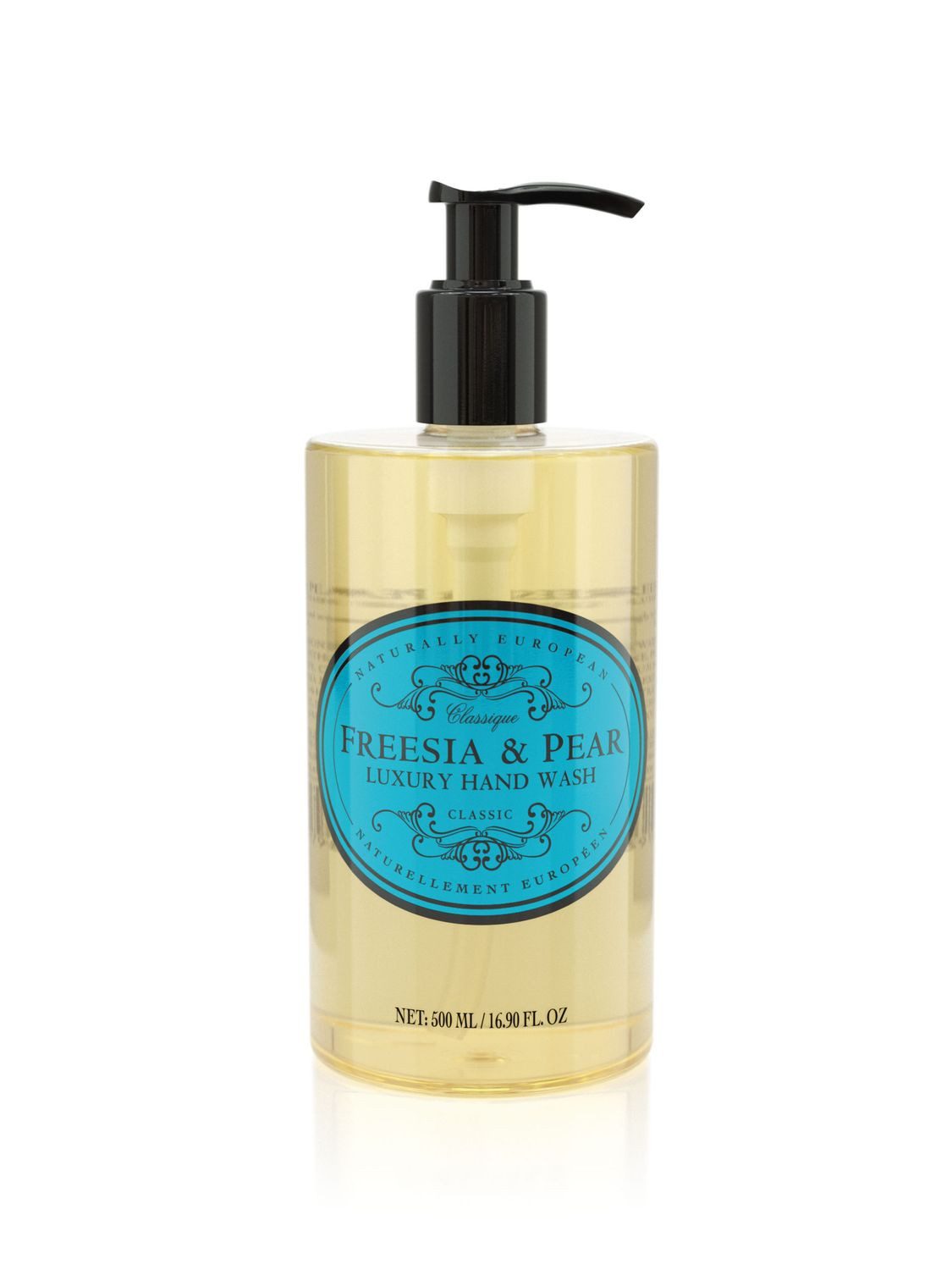 Naturally European Flüssigseife 500 ml, Handseife Freesia & Pear 500 ml