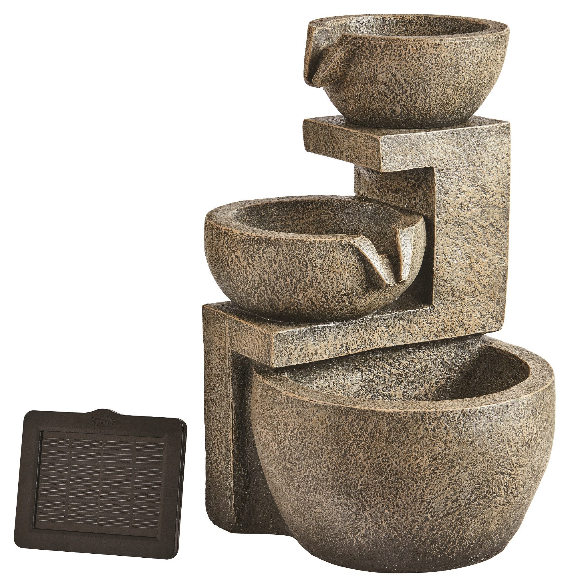 Smart Garden Wasserspiel Solar-Wasserfall Kaskade 49 cm Balkon Garten Terrasse, (1 tlg)
