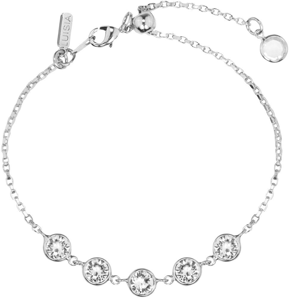 LUISIA® Armband "Calanthe mit fünf Kristallen günstig online kaufen