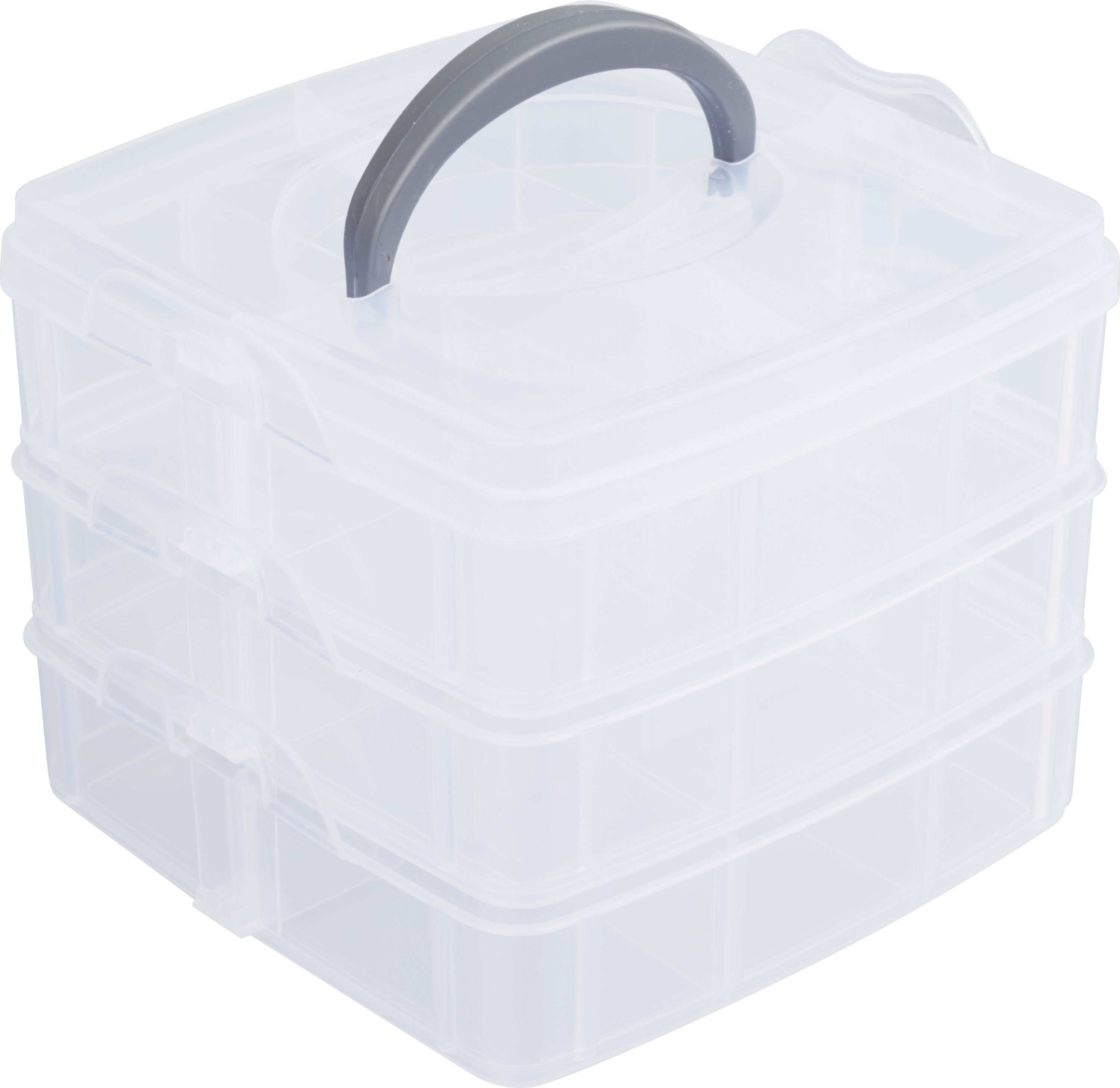 VBS Aufbewahrungsbox, 15,5 cm x 15,5 cm x 13 cm günstig online kaufen