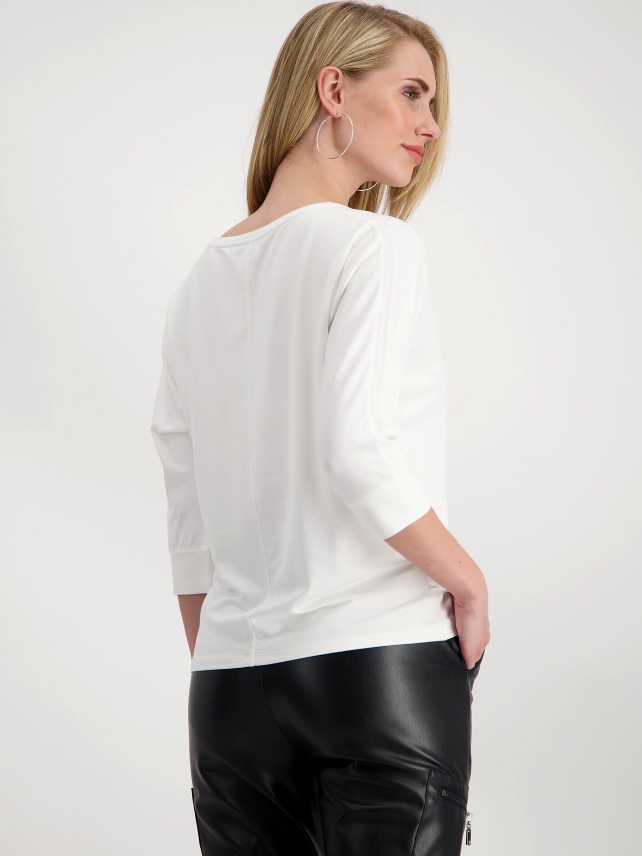 Monari 3/4-Arm-Shirt (1-tlg) Ziersteine