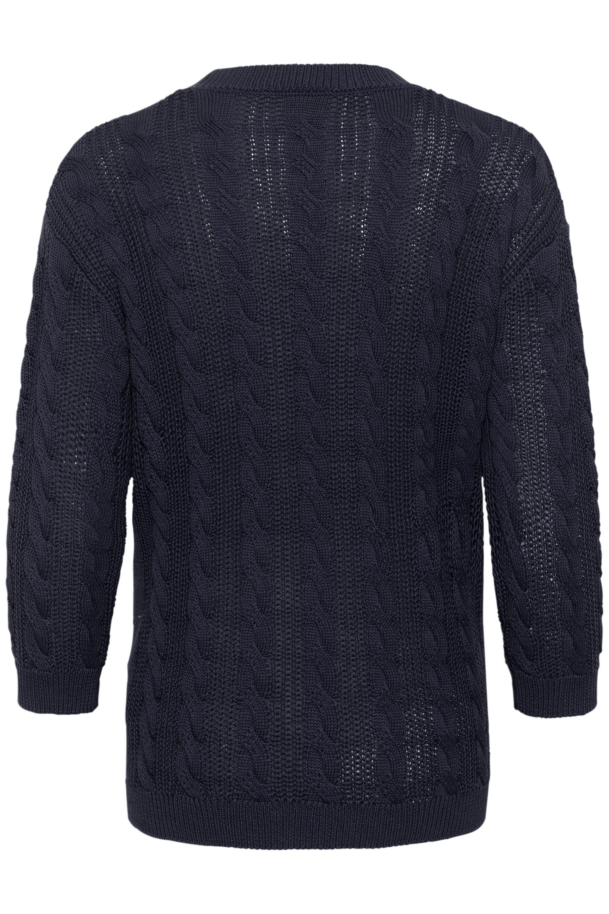 KAsilja KAFFE Strickpullover Strickpullover Midnight Marine