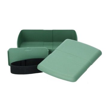 Lunchbox Lunchbox Bento Box Timeout rosmarin grün, PLA (Kunststoff aus Pflanzenzucker), (1-tlg)