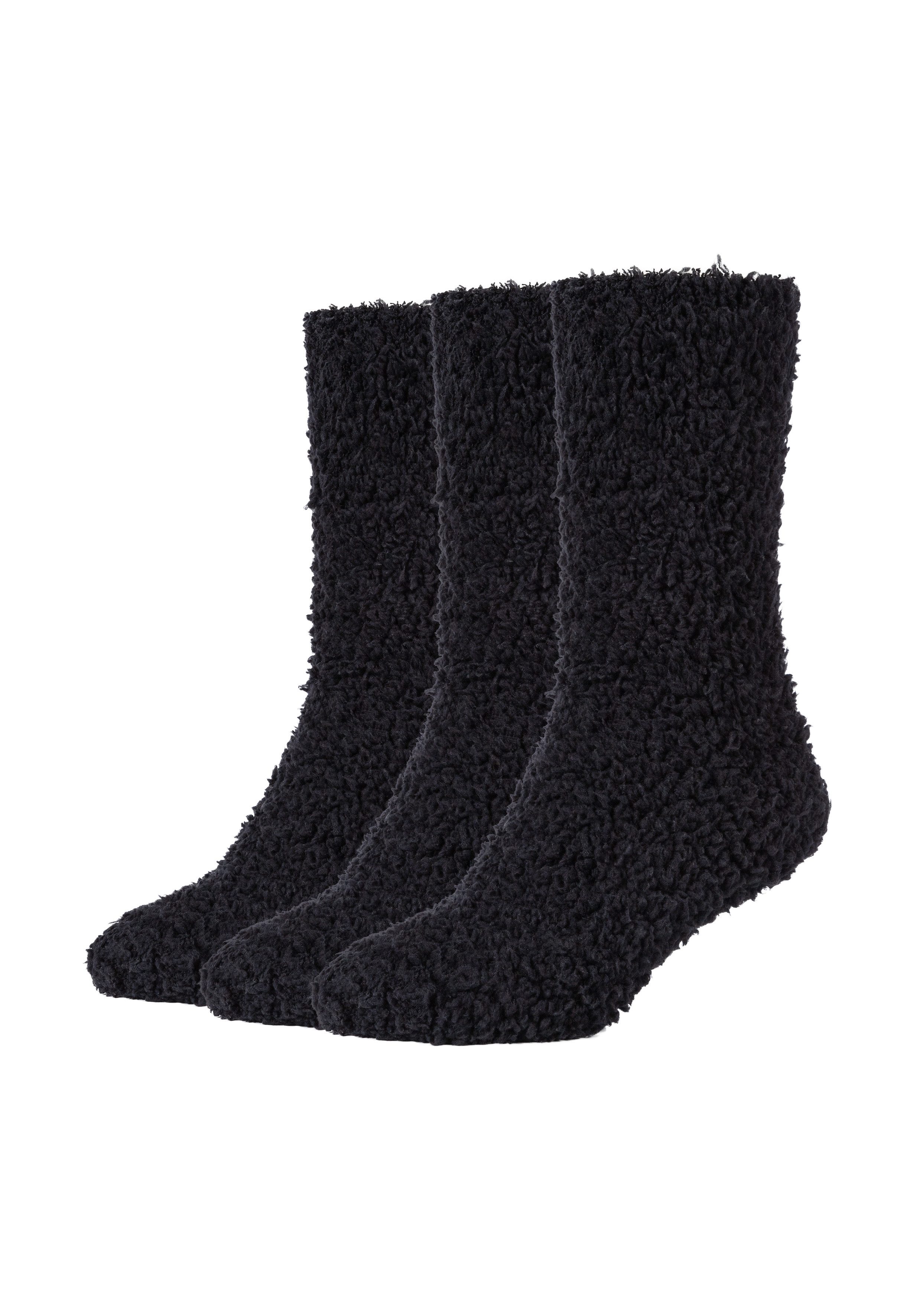 Camano Socken warm & cozy (3-Paar) mit elastischem Bund