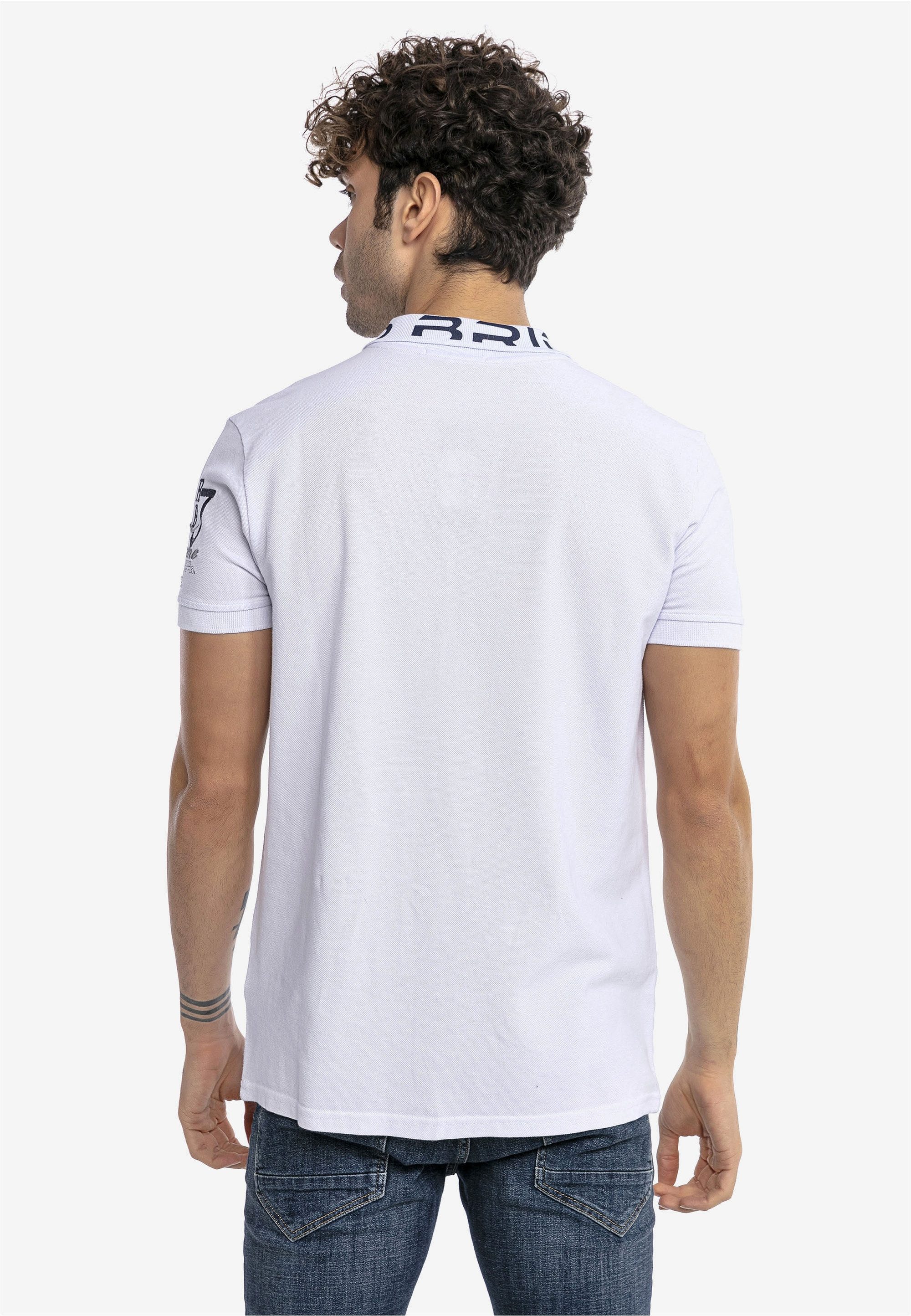 RedBridge Poloshirt Orlando im Slim Fit mit Stickerei