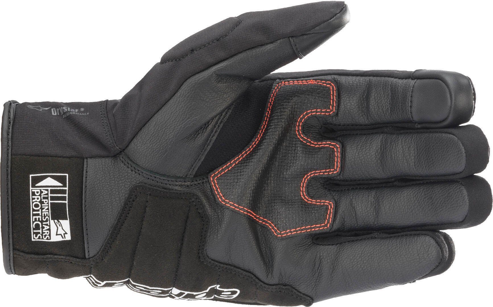 Black/Red Motorradhandschuhe Alpinestars Drystar Z SMX Motorradhandschuhe