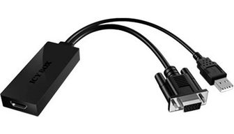  Raidsonic ICY BOX VGA + Audio ant HDMI...