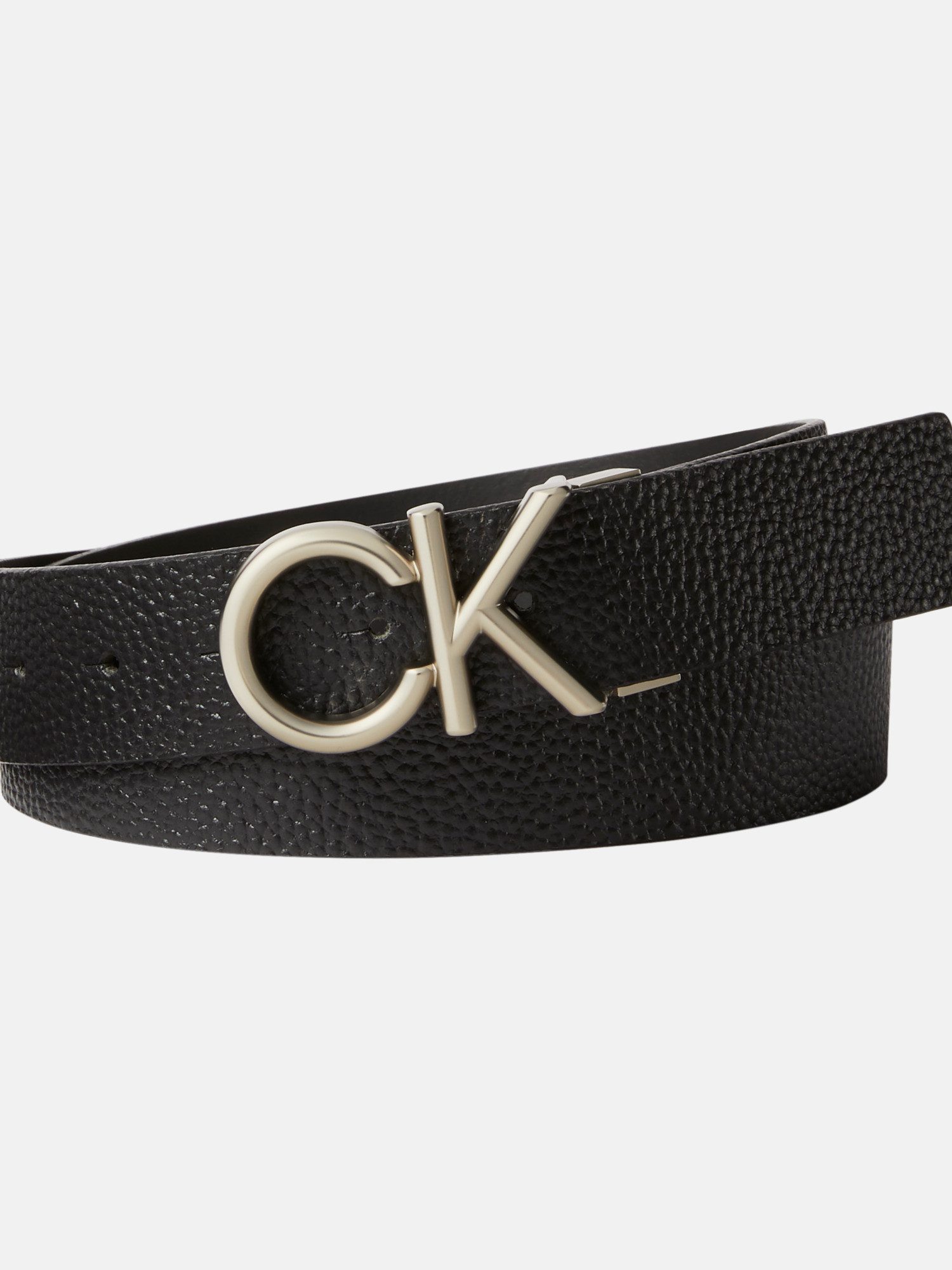 Calvin Klein Ledergürtel CK HALLMARK LOGO 35MM ADJ günstig online kaufen