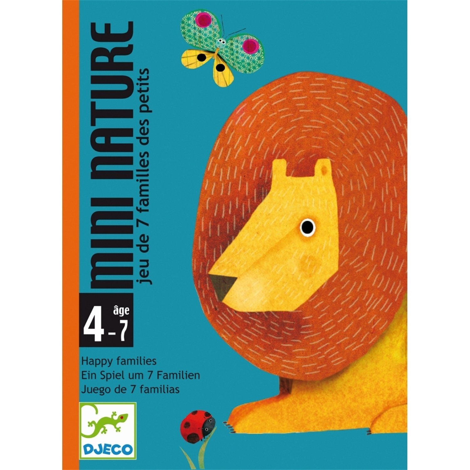DJECO Spiel DJ05128 Kartenspiele: Mini Nature