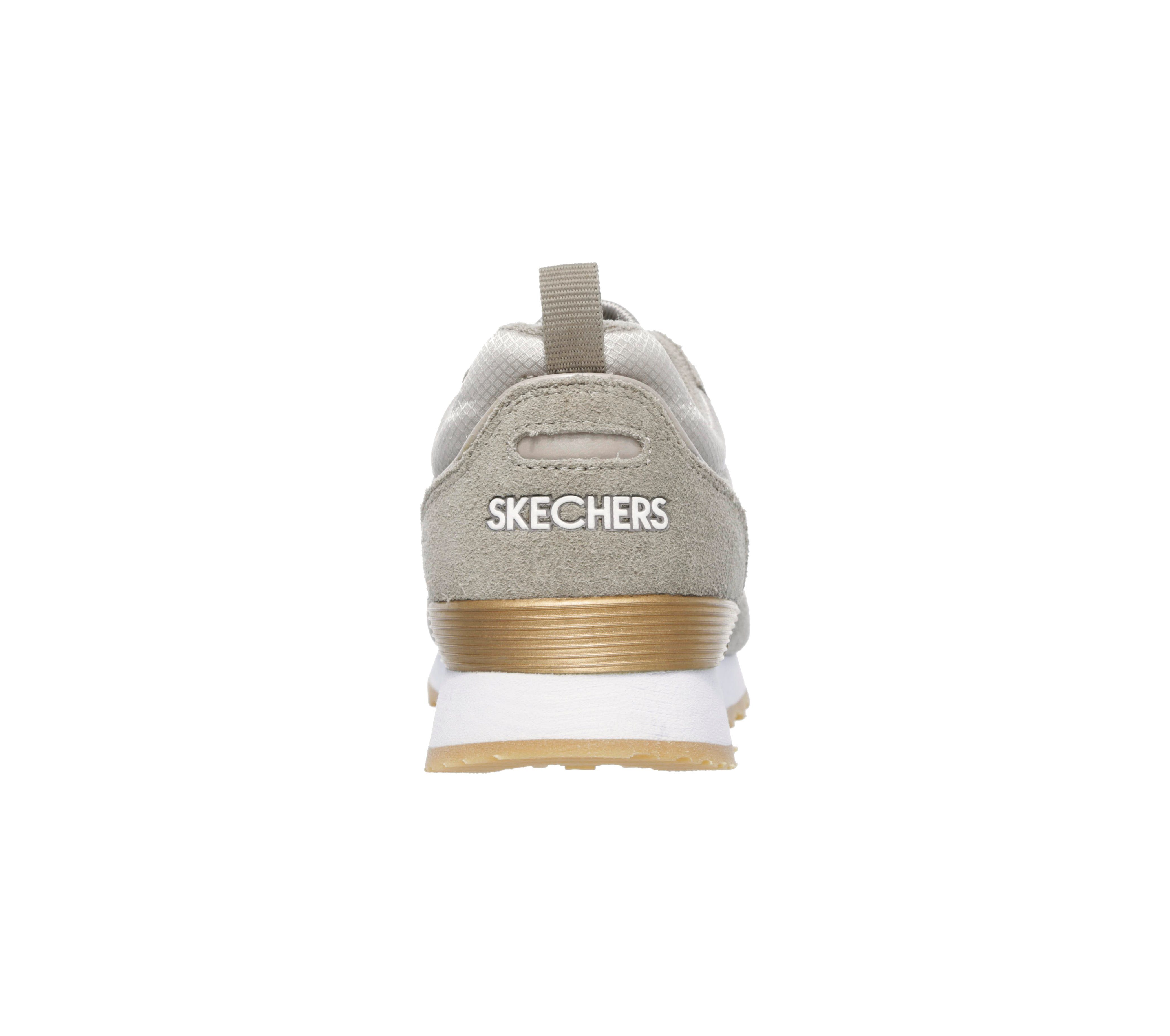 Foam Skechers Air-Cooled Ausstattung - komfortabler Memory taupe Sneaker OG GOLDN 85 mit GURL