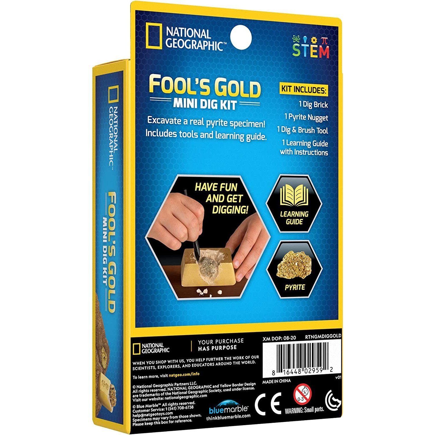 NATIONAL GEOGRAPHIC Lernspielzeug RTNGMDIGGOLD, Fool's Gold günstig online kaufen