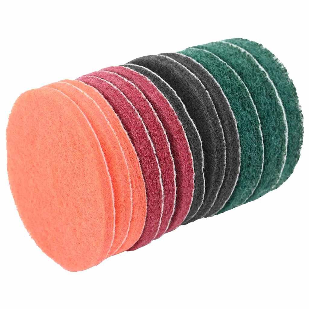 vidaXL Reinigungsbürsten-Set Auto Bürsten Set Mehrfarbig Poly-Rattan, (28-tlg) – Bild 4 von 5