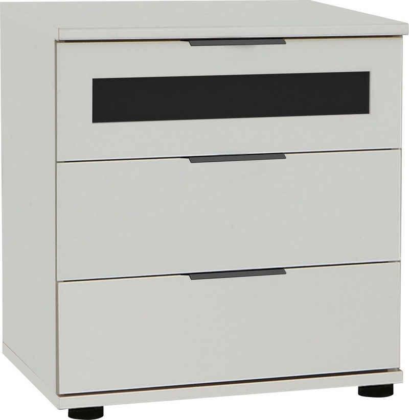 Wimex Nachtschrank Alicante by fresh to go mit 3 Schubladen, einzeln oder im 2er Set