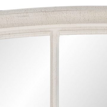 Bigbuy Spiegel Wandspiegel Weiß Glas Paulonia-Holz Vertikal Fenster 80 x 3,5 x 120 cm