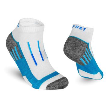 TEXEMP Sneakersocken 12 Paar Sneaker Socken Herren & Damen Baumwolle Freizeit Füßlinge (Packung, 12-Paar, 12 Paar) Atmungsaktiv