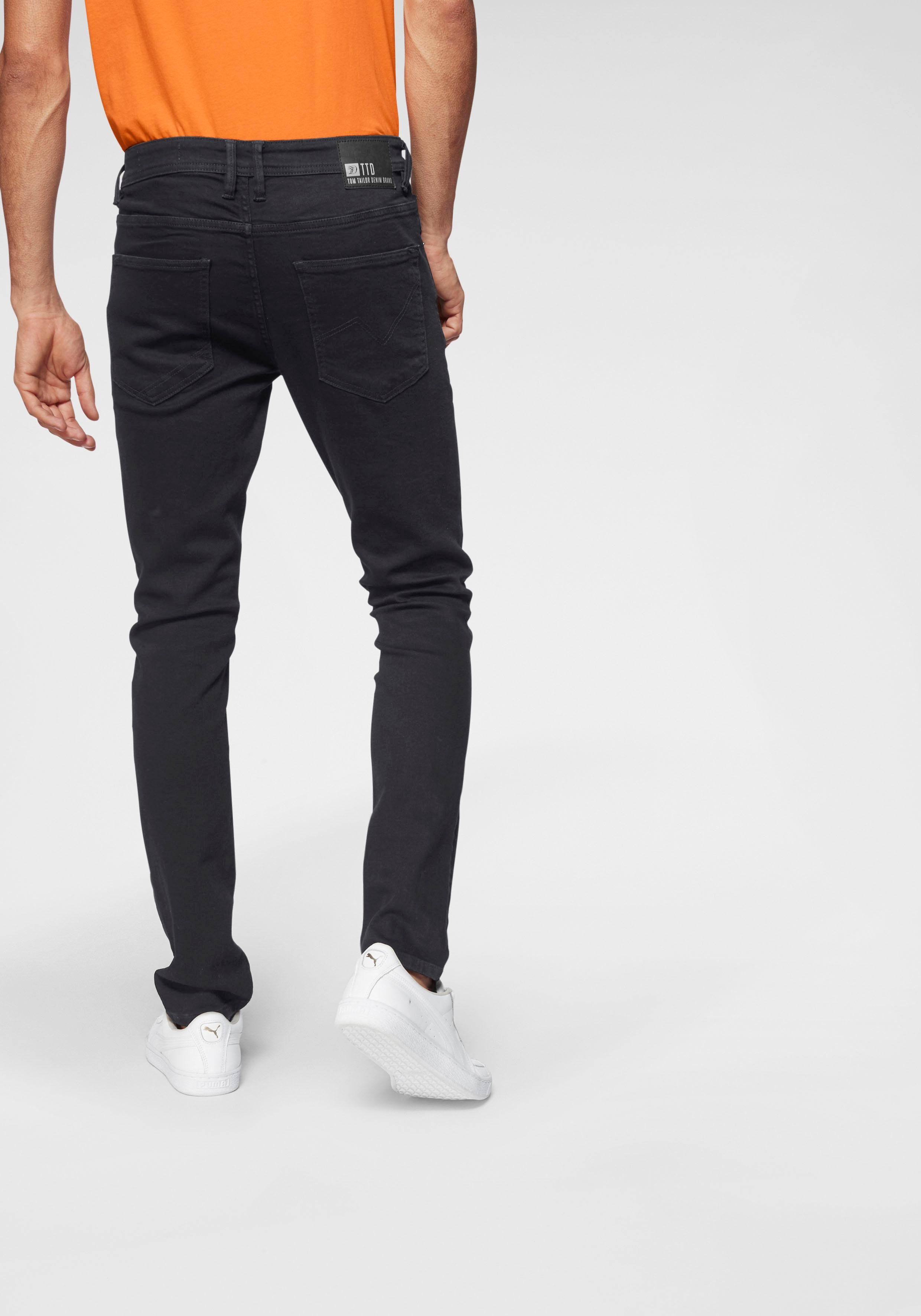 TOM TAILOR Denim Skinny-fit-Jeans CULVER dark-stone-black