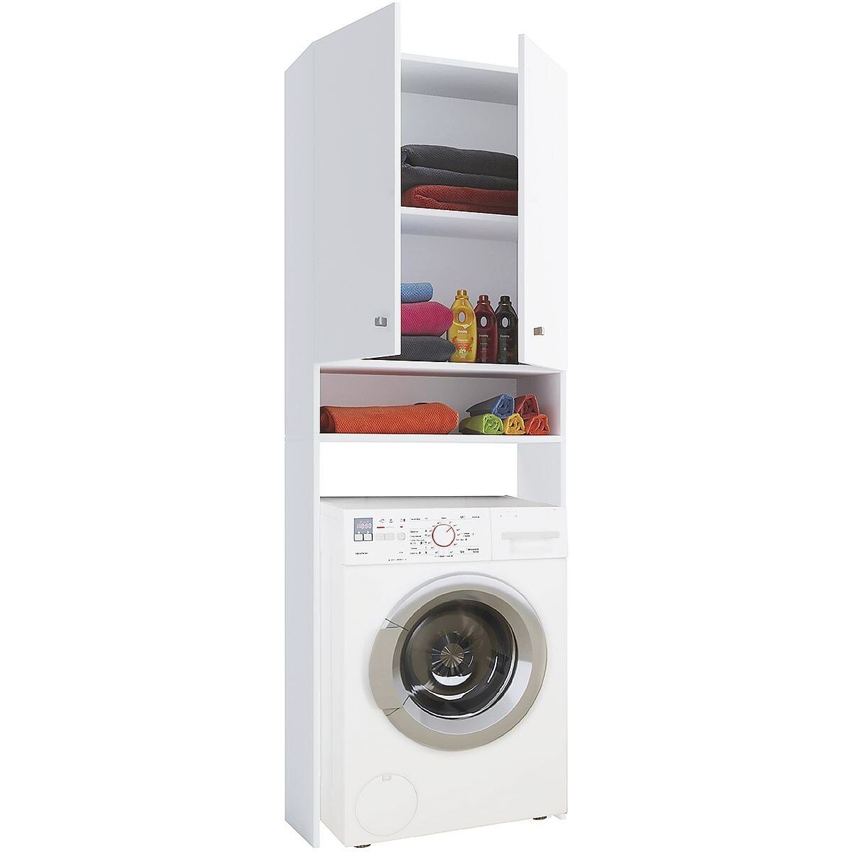 my VCM - home weiß Waschmaschinenumbauschrank