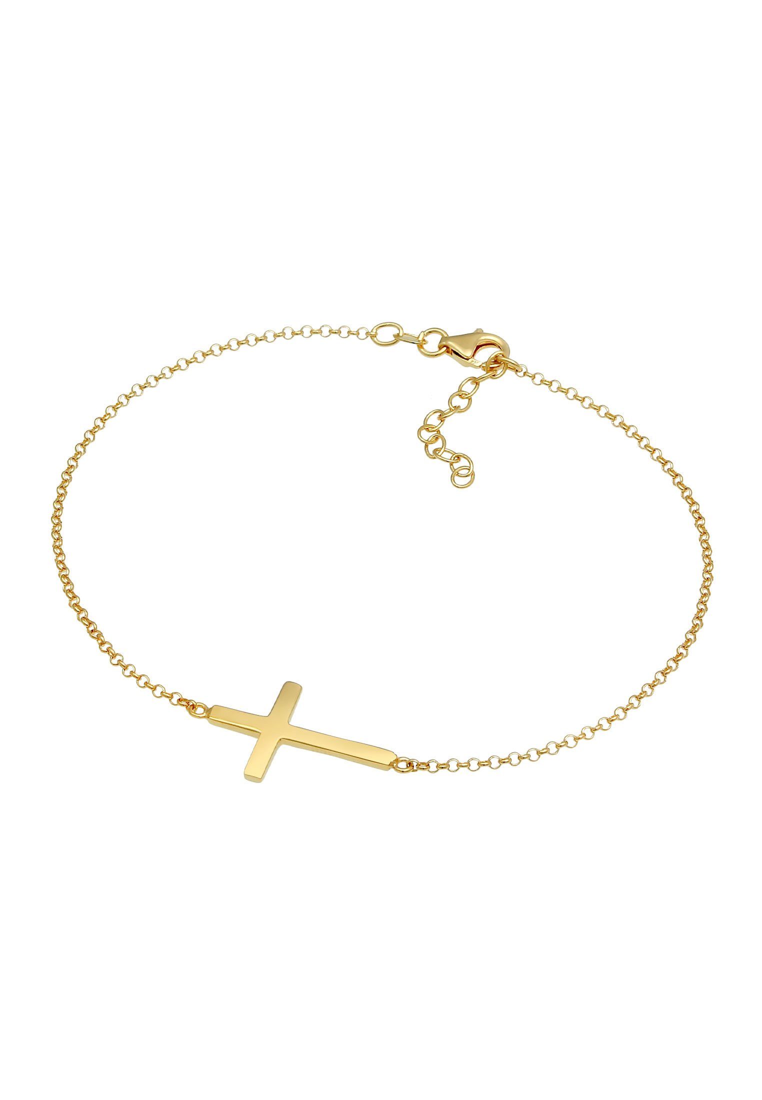 Elli Fußkette Kreuz Religion Glaube Filigran günstig online kaufen