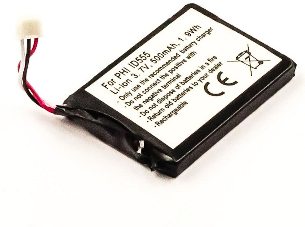 AGI Akku für Grundig Scenos D Li-Ion 3,7 Volt 500 mAh weiß Akku 500 mAh (3.7 V)