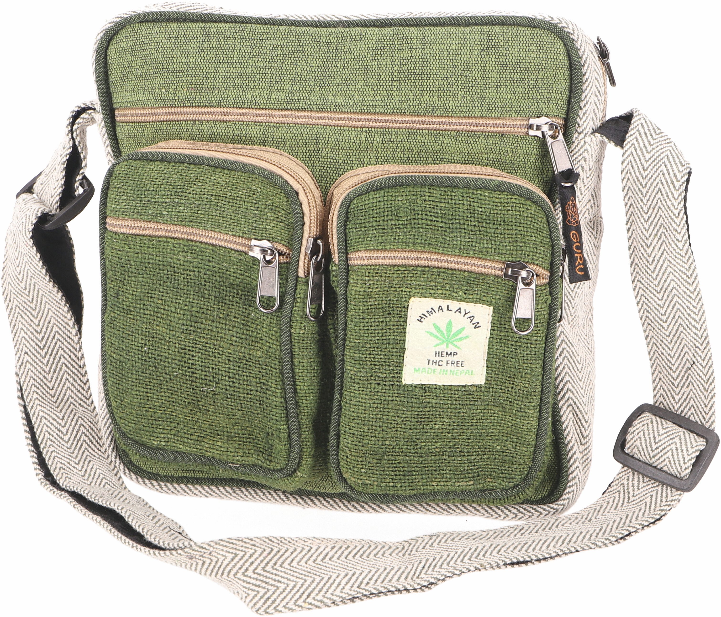 Guru-Shop Schultertasche Natürliche Schultertasche, praktische Boho..