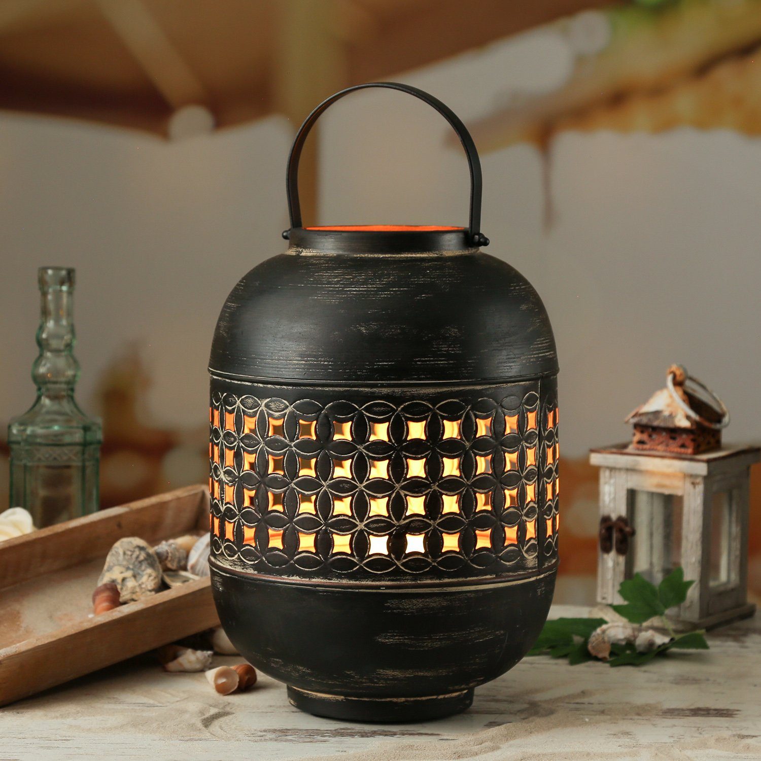 MARELIDA Windlicht Laterne Windlicht vintage orientalisch günstig online kaufen
