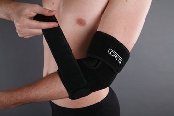 Lorey Medtec Ellenbogenbandage EL09005 Ellenbogenstütze aus offenporigem Neopren