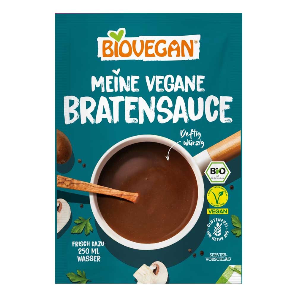 Biovegan Fertiggericht Meine Vegane - Braten-Sauce 25g