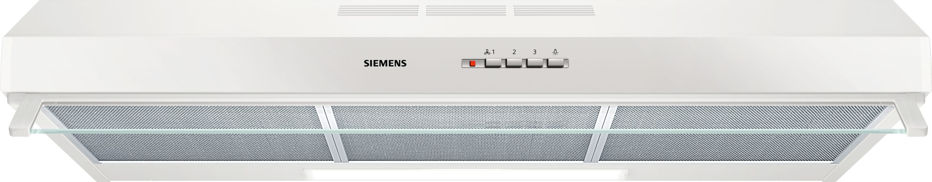SIEMENS Unterbauhaube LU93LCC20 Serie iQ300 LU93LCC20, Helle LED-Beleuchtung & 350 m³/h starke Absaugleistung