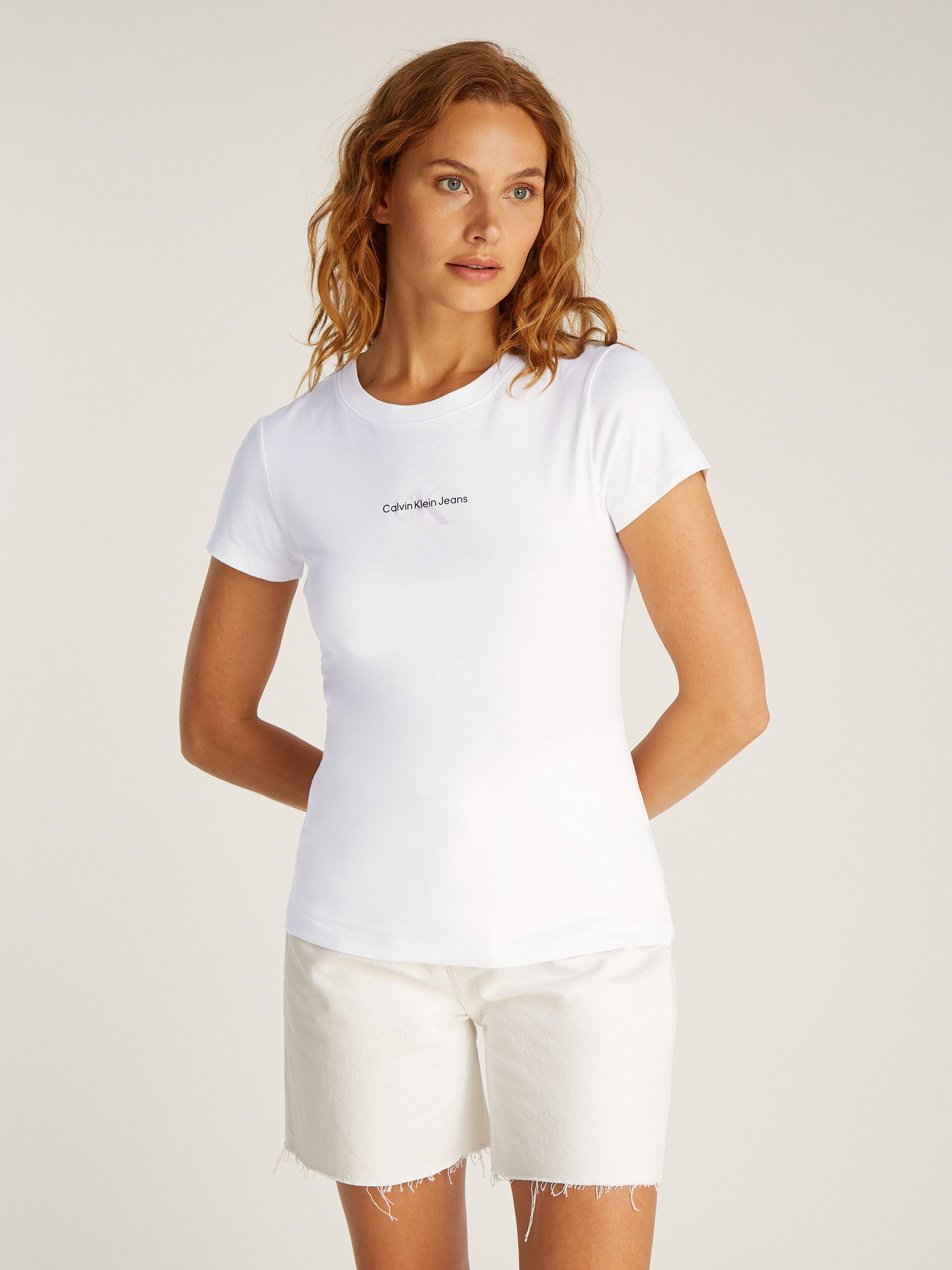 Calvin Klein Jeans T-Shirt GRADIENT MONOLOGO günstig online kaufen