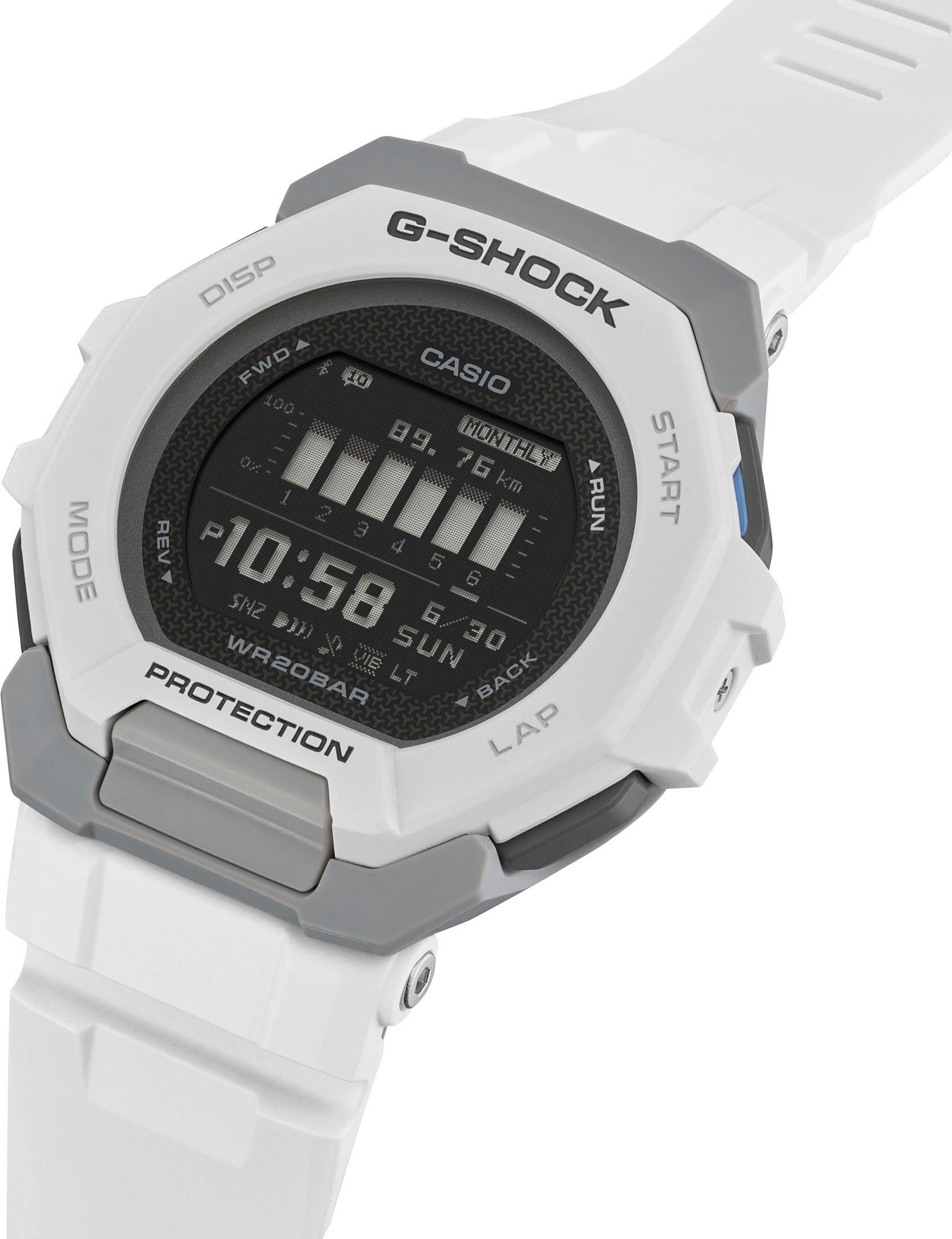 CASIO G-SHOCK Smartwatch, Armbanduhr, Herrenuhr, Bluetooth, bis 20 bar wasserdicht