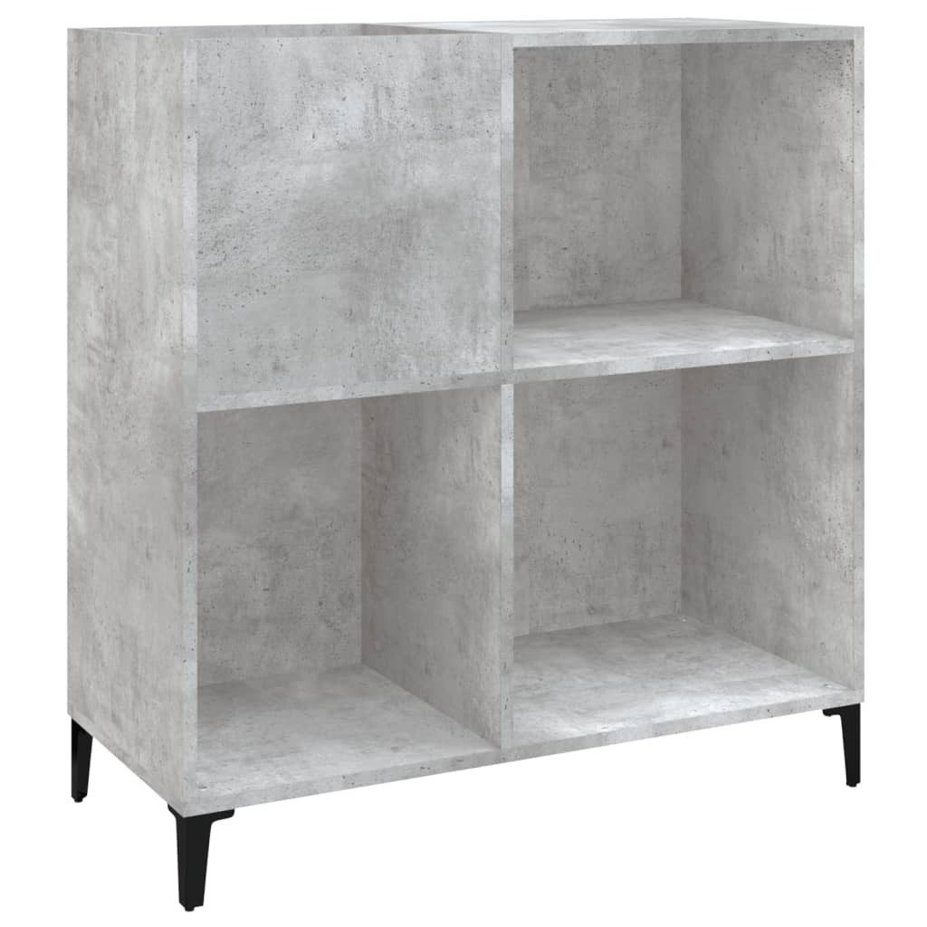 vidaXL Schuhschrank Plattenschrank Betongrau 84,5x38x89 cm günstig online kaufen