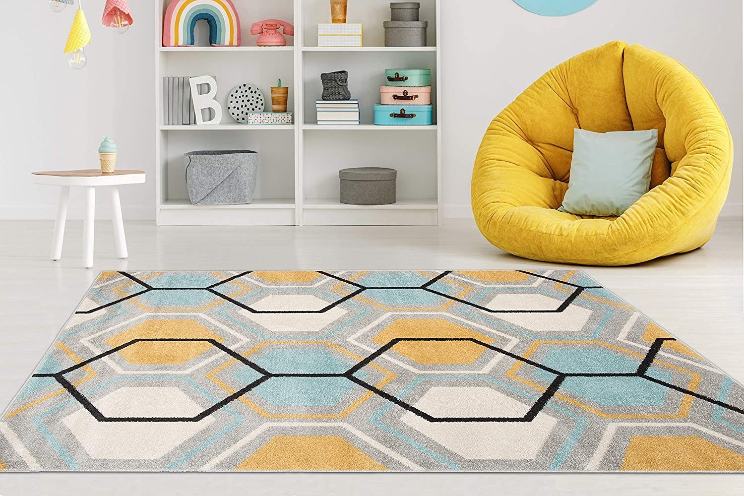Mazovia Teppich LAZUR_Geometric, 240x300, Geometrisch, Modern, günstig online kaufen