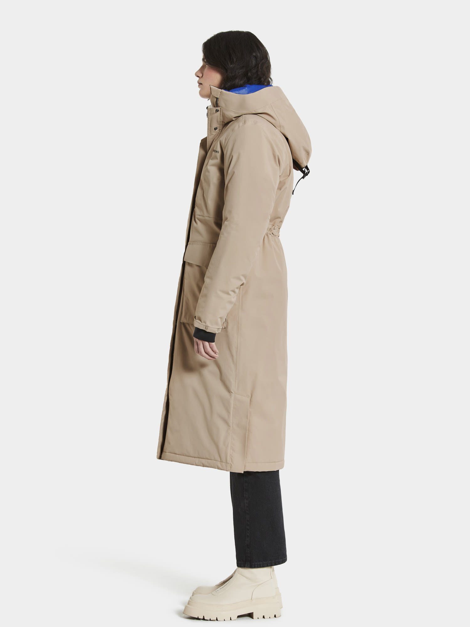 Leya Beige 2 Damen Didriksons Clay Didriksons Long Parka Parka Parka W