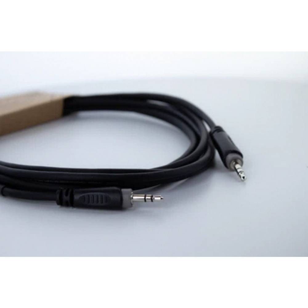 Balanced Connector 1: Plug 3.5 stereo black/Plug Audio- & Video-Kabel