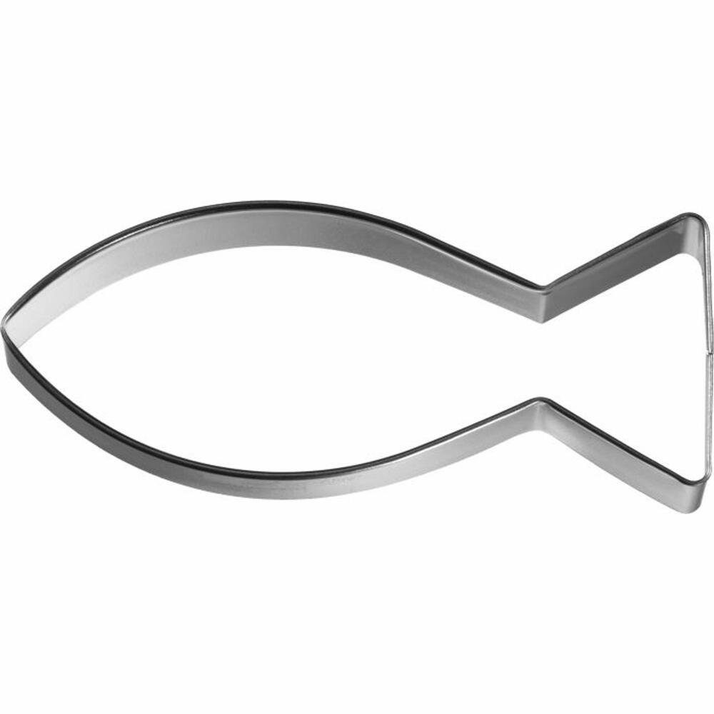 Birkmann Ausstechform Christenfisch 10 cm, Edelstahl