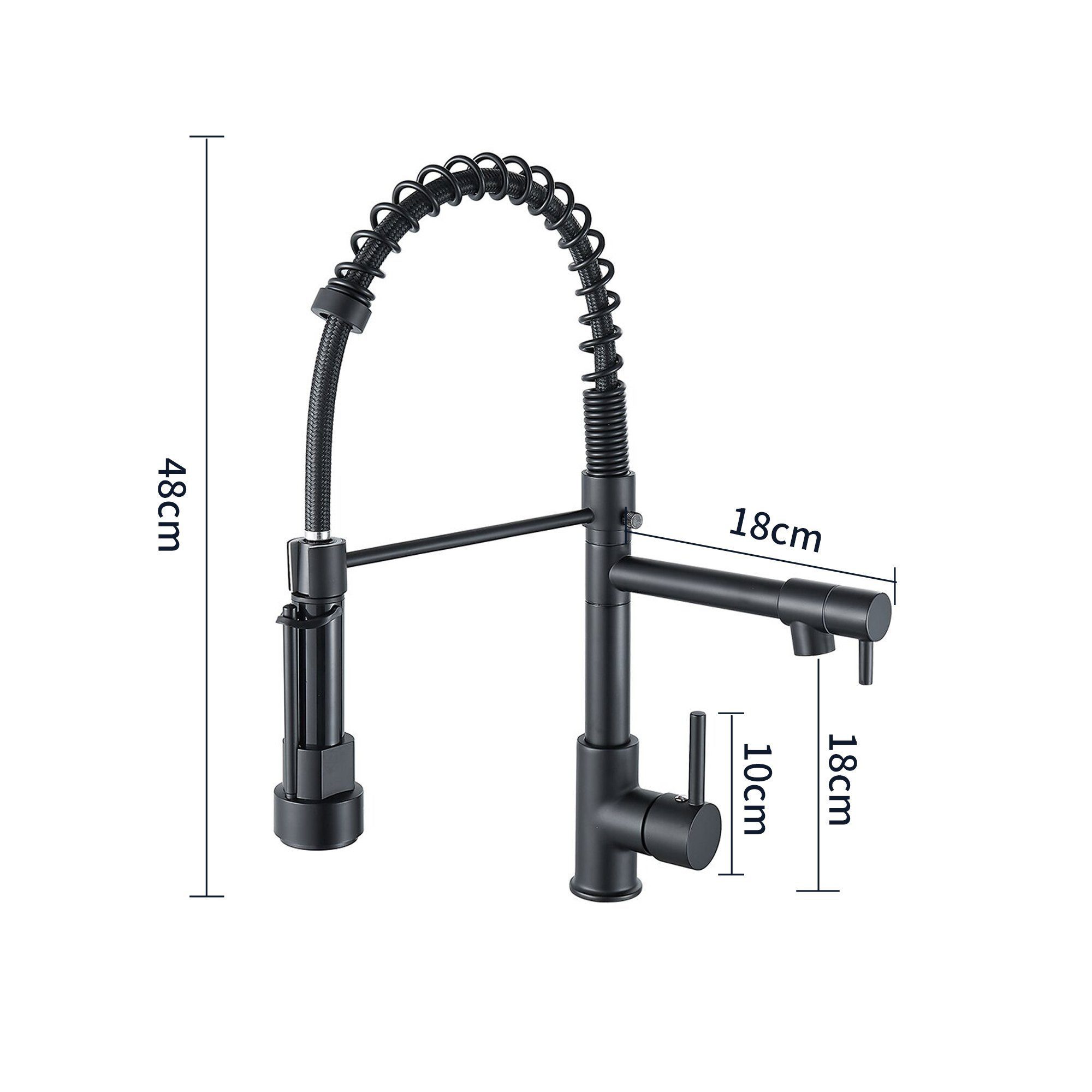 DAKYAM Küchenarmatur Spültischarmatur Wasserhahn Küche mit günstig online kaufen