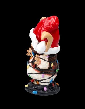 Figuren Shop GmbH Dekofigur Gremlins Figur - Gizmo mit Lichterkette - Nemesis Now - Merchandise Dekofigur Weihnachten