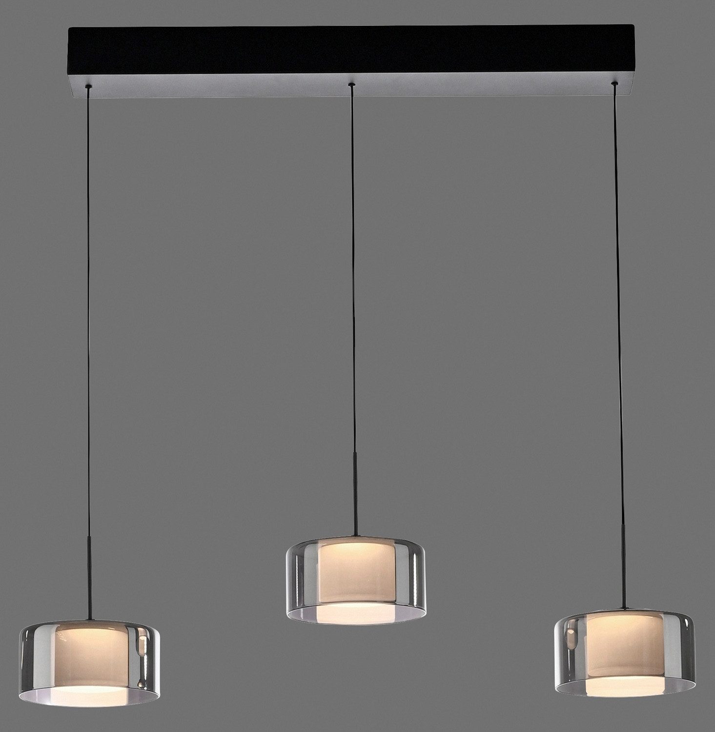 Paul Neuhaus LED Pendelleuchte RIKA, 3-flammig, günstig online kaufen