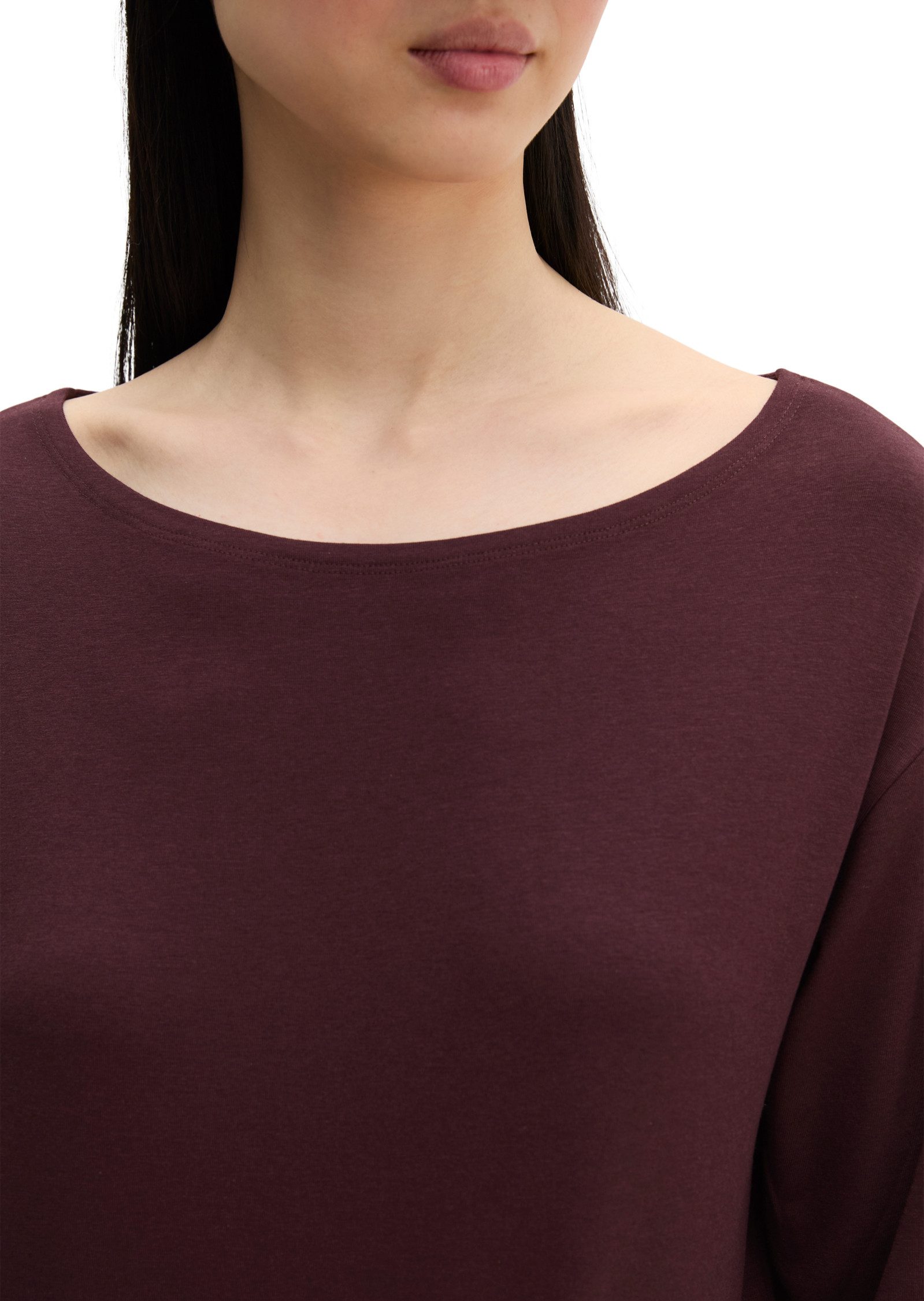 Marc O'Polo T-Shirt aus weichem Modal-Mix – Bild 4 von 5