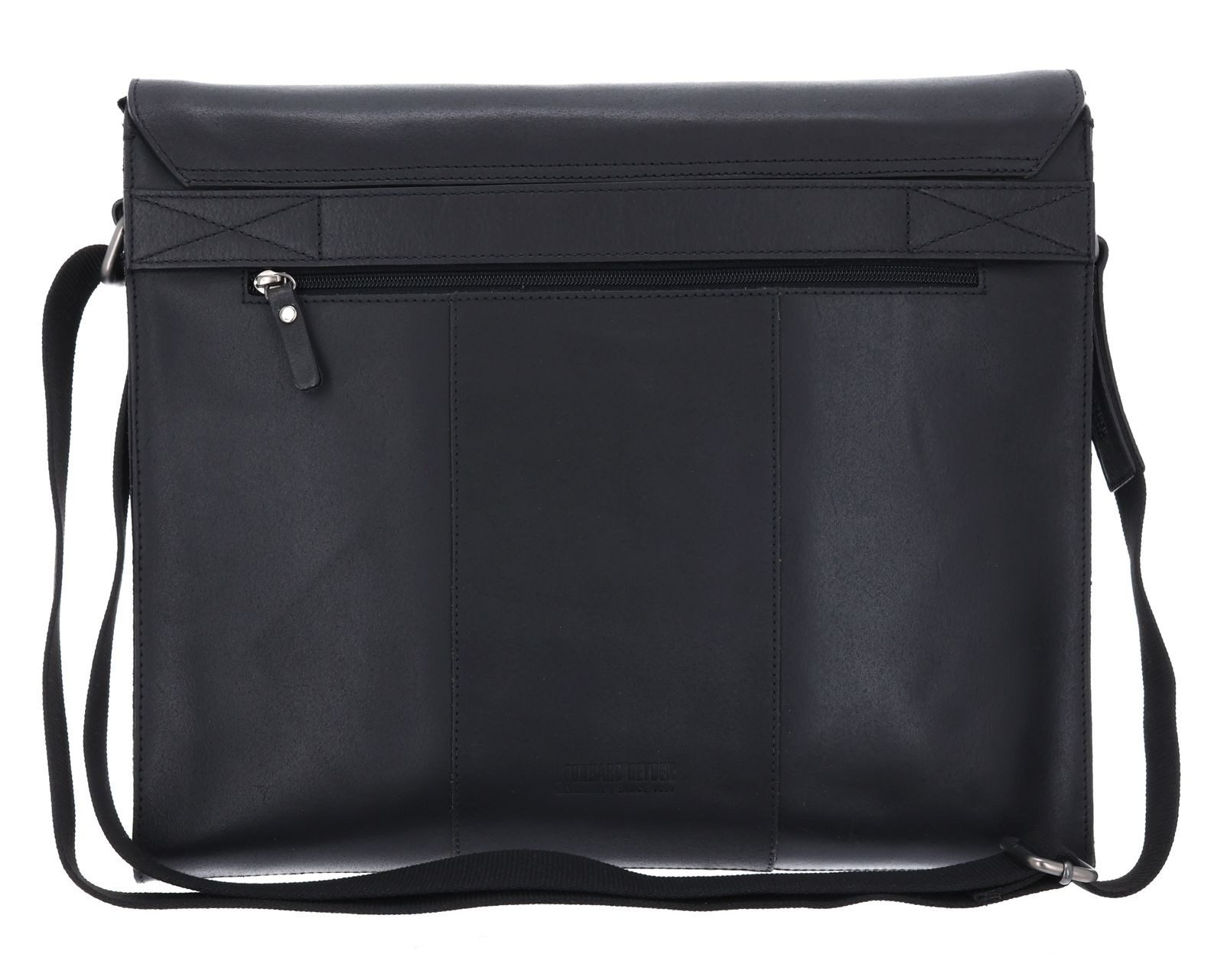 Leonhard Heyden Schultertasche Messenger Bag (Set, 2-tlg), aus echtem Rindsleder