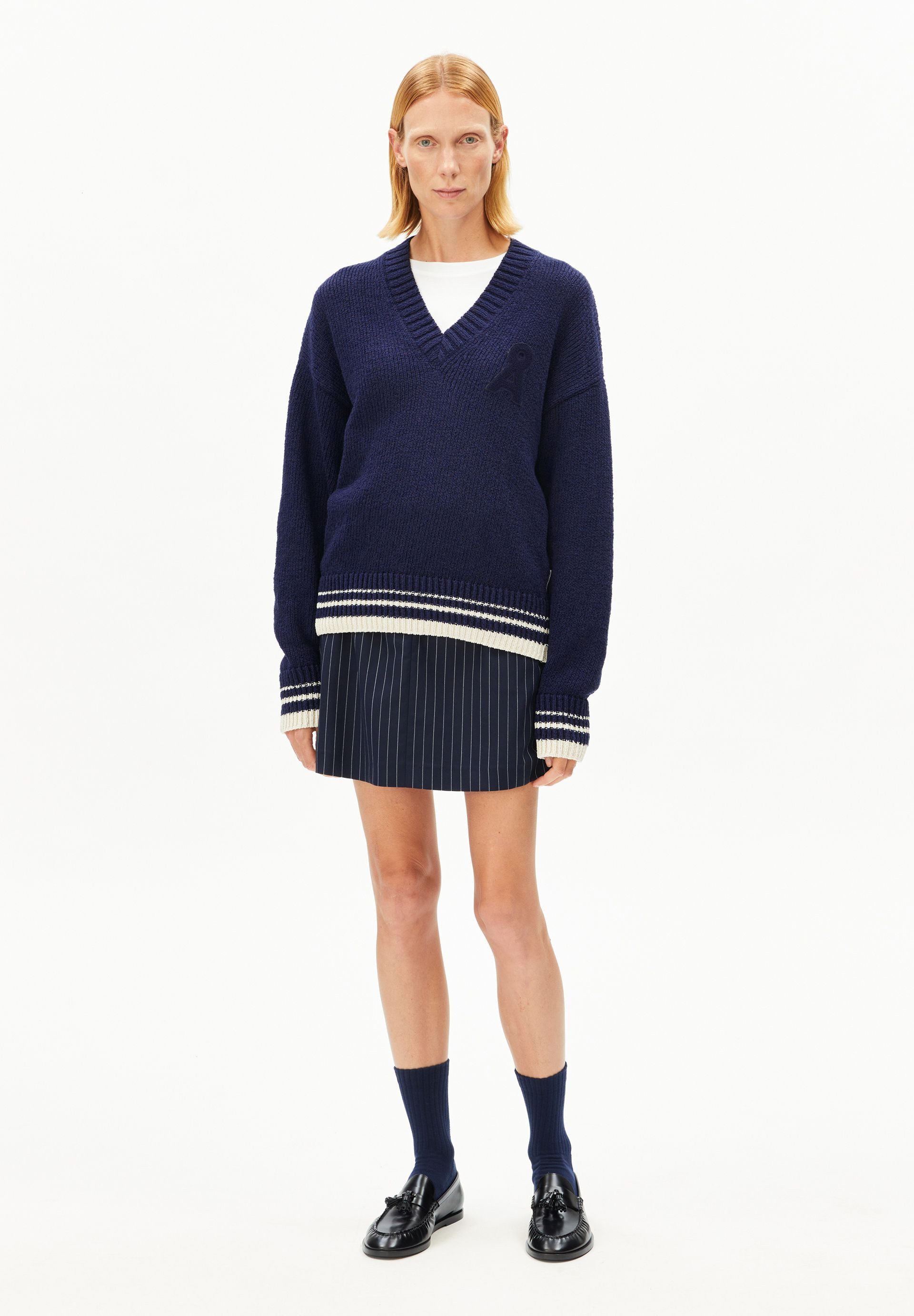 Armedangels Strickpullover ICONIC Å COLLEGE Loose Fit